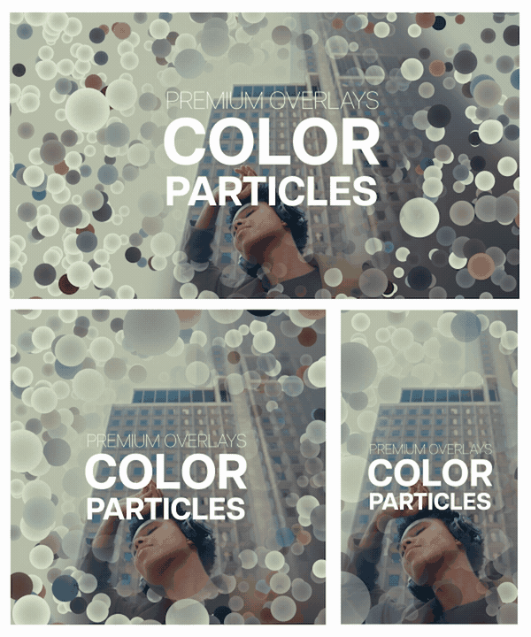 Premium Overlays Color Particles 51169700 - Projects for After Effects and Premiere Pro (Videohive)