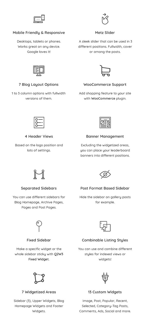 Metz Theme Features 1