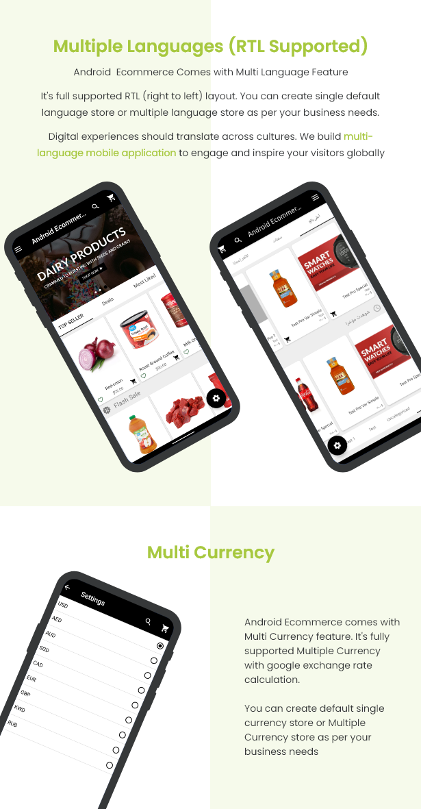 Android Ecommerce - Universal Android Ecommerce / Store Full Mobile App with Laravel CMS - 18