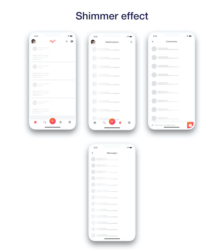 HeyP - Flutter Social App - 5