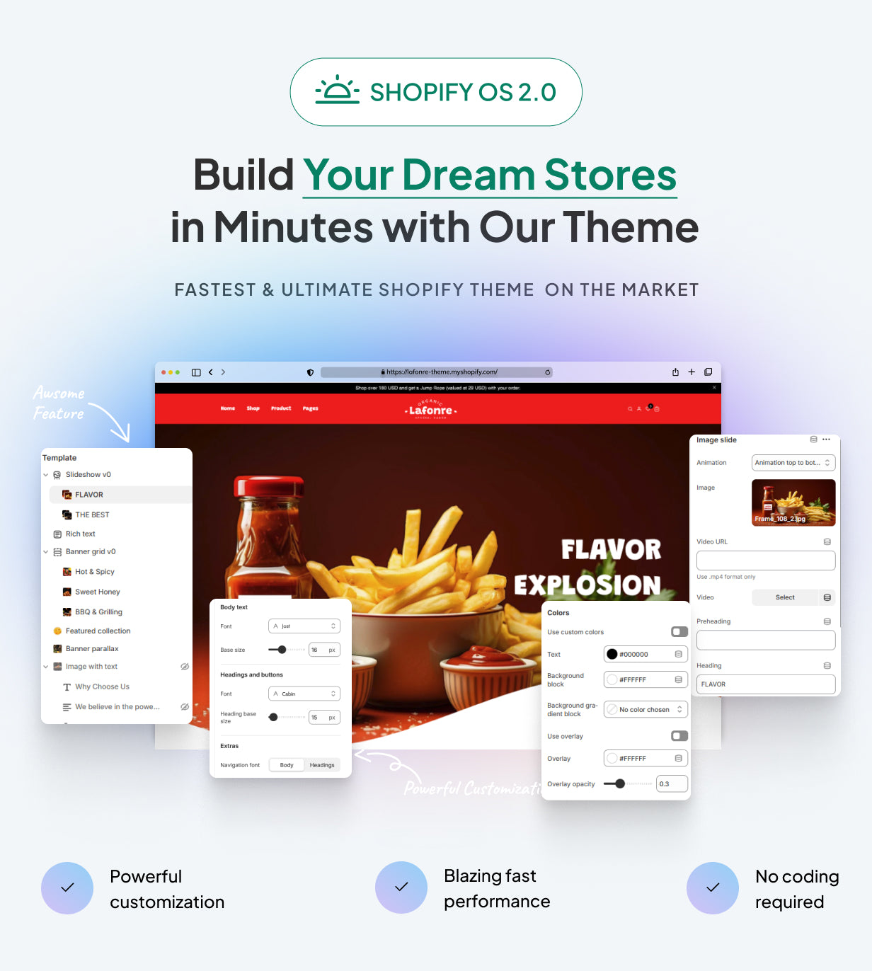 Lafonre | Gourmet Sauces & Spices Shopify Theme OS 2.0