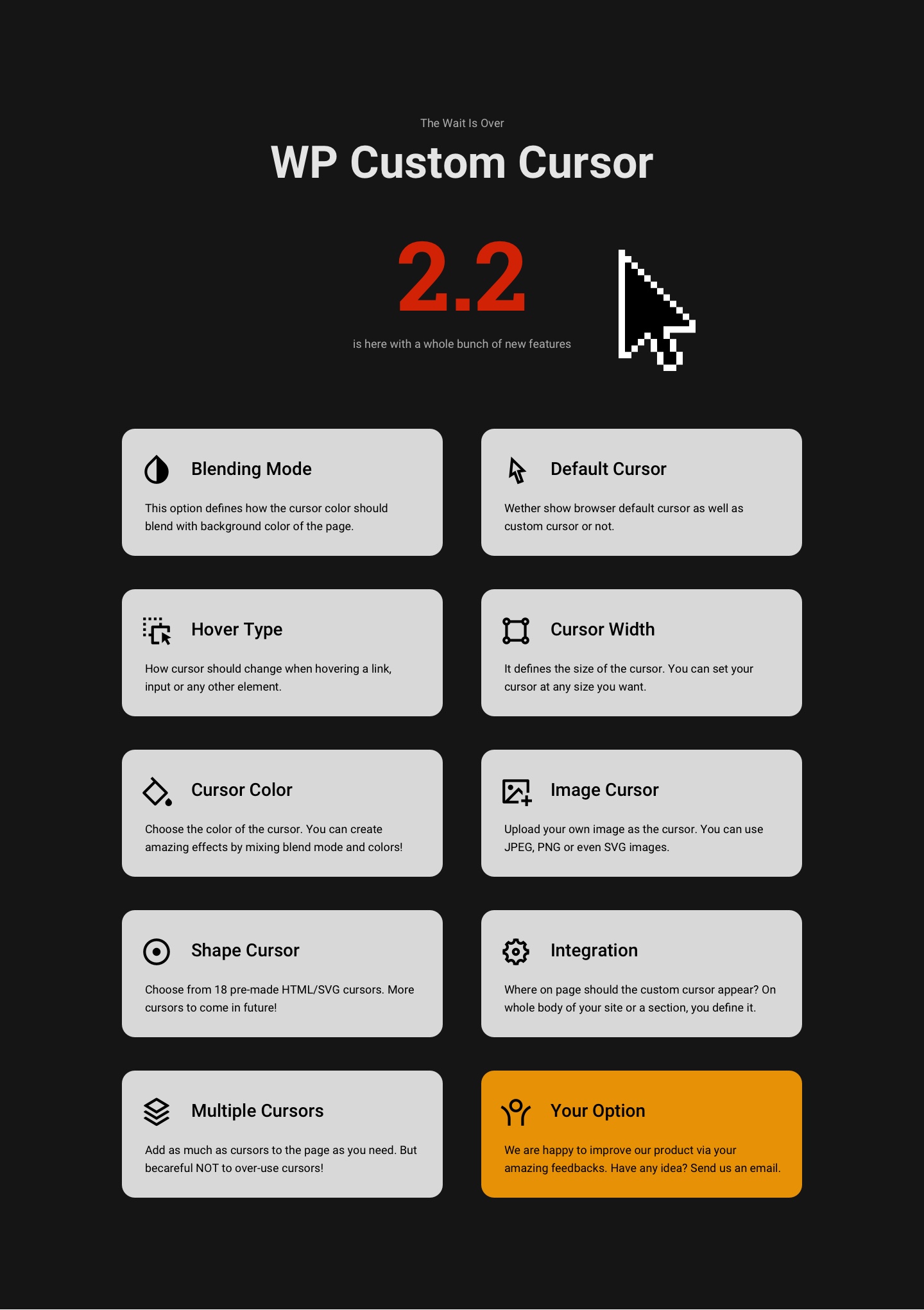 WP Custom Cursor | Options