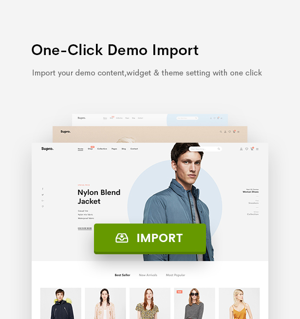 Supro - Minimalist AJAX WooCommerce WordPress Theme - 13