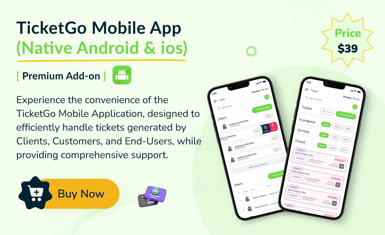 TicketGo - Support Ticket System - 10
