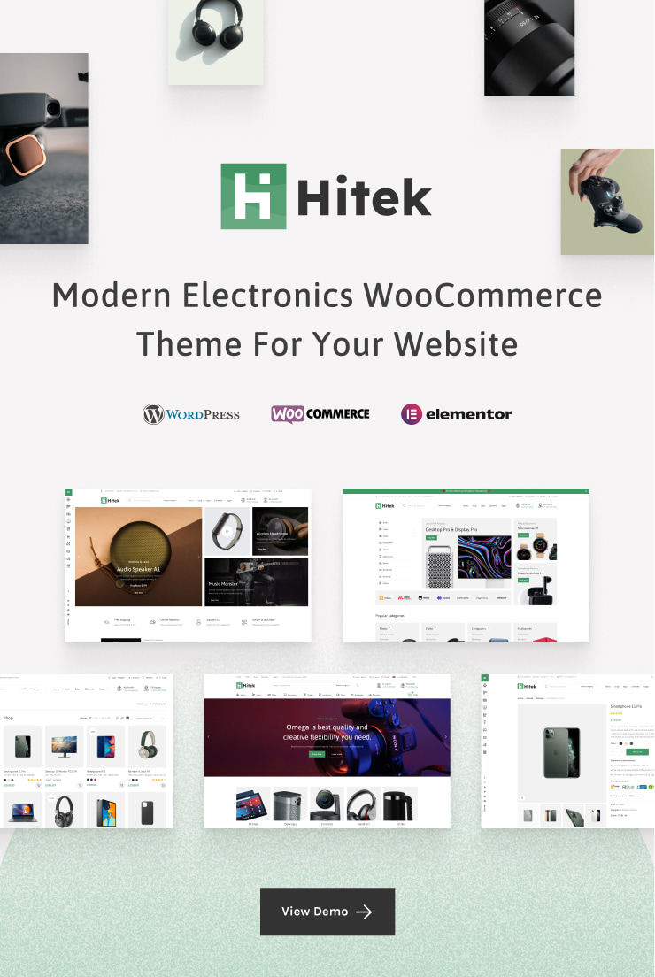 Hitek - Electronics WooCommerce Theme by xtemos | ThemeForest