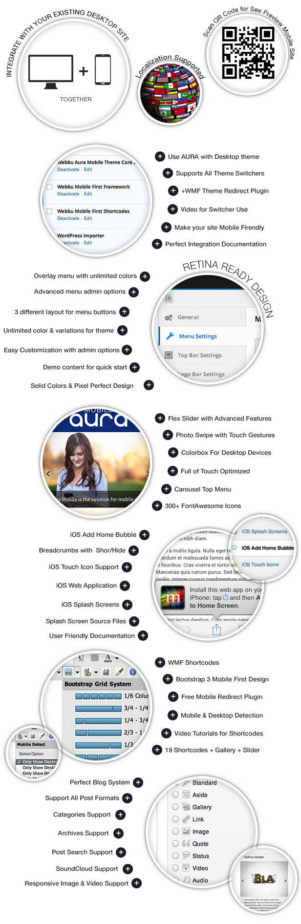 Aura Premium Mobile Theme - 2