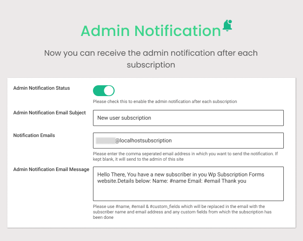 WP Subscription Forms PRO