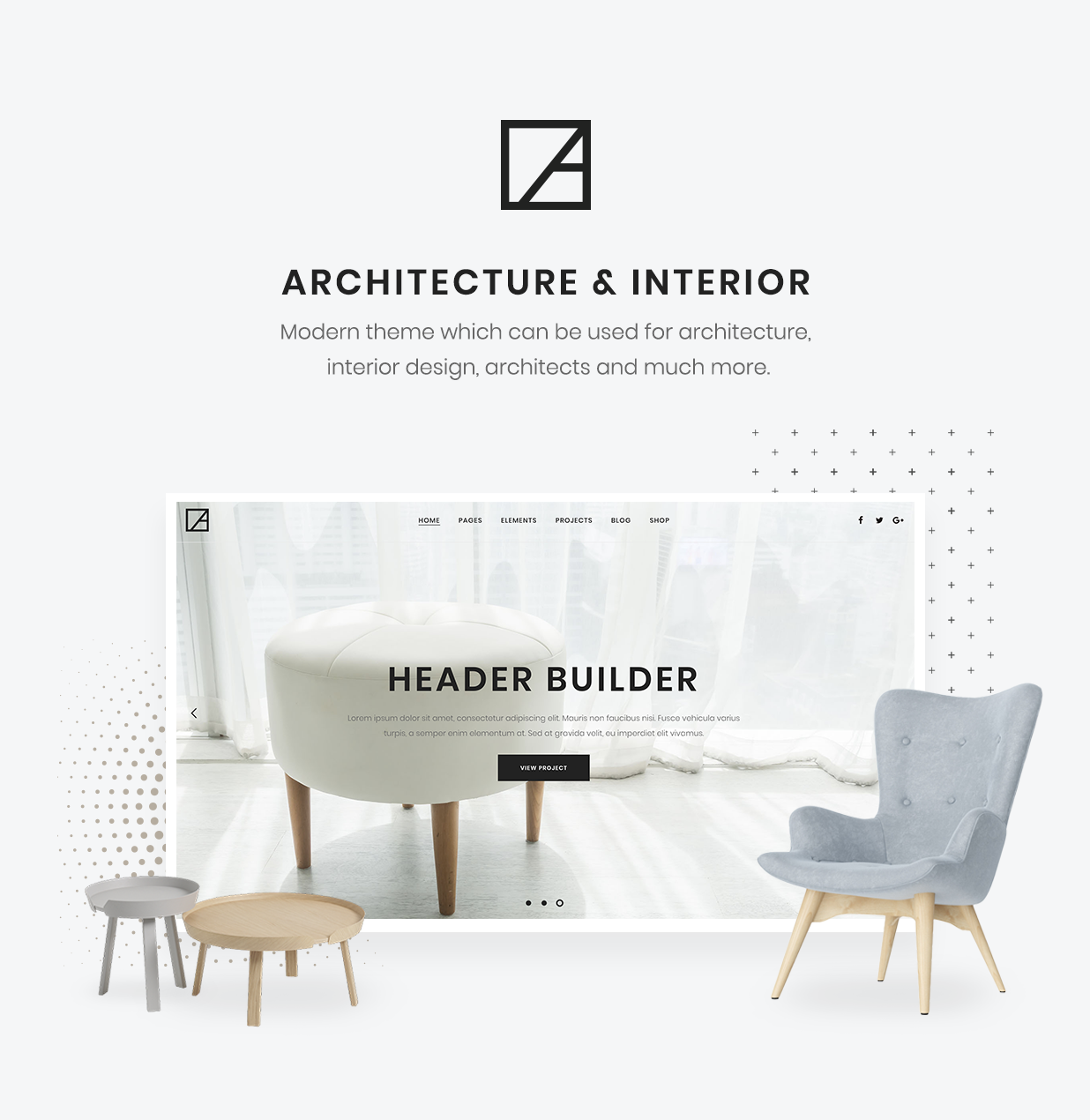 Arkhitekton - Modern Architecture and Interior Design WordPress Theme