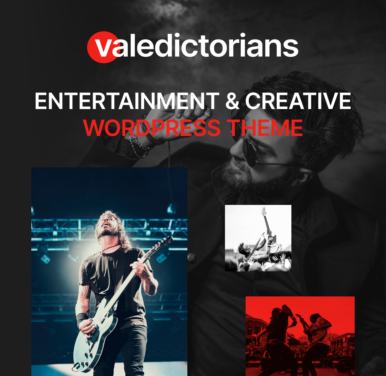 Valedictorians - Entertainment & Creative WordPress Theme
