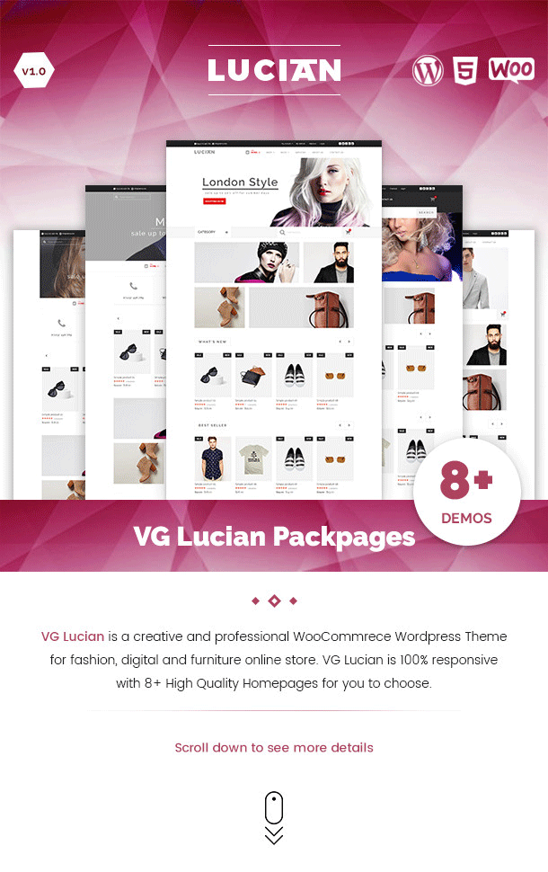 VG Lucian - Responsive eCommerce WordPress Theme - 14