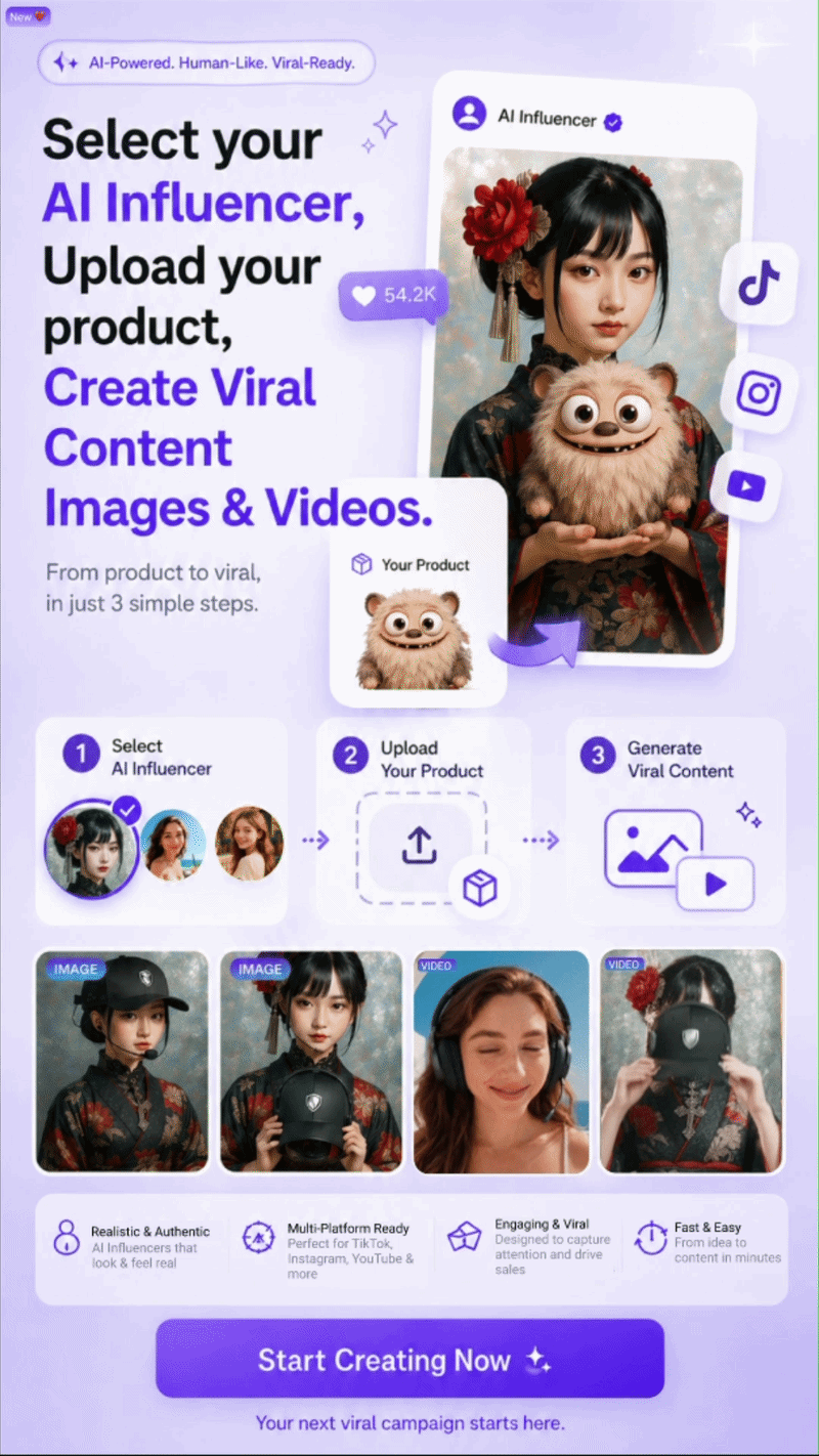 AI Suite – AI Website Builder and Live chat, ai image and ai video generator& Gemini AI Powered SaaS - 1