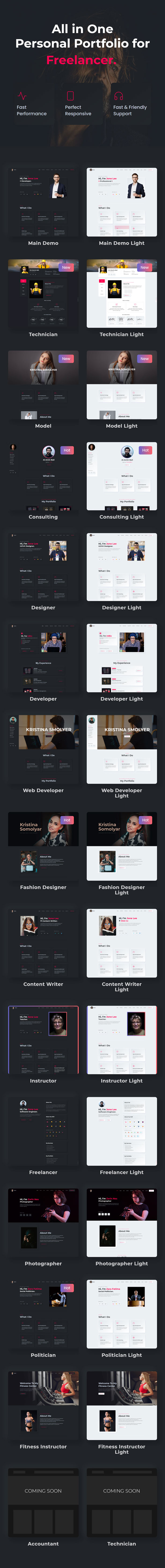 InBio - Personal Portfolio Gatsby.js Template - 5