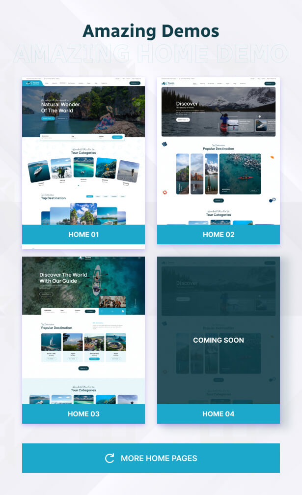 Tourm- Travel & Tour Booking Agency WordPress Theme