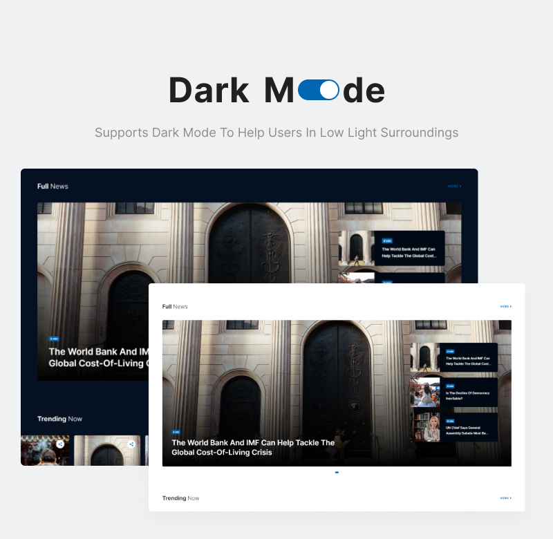 News Portal WordPress Theme | Newz Live | Iqonic Design