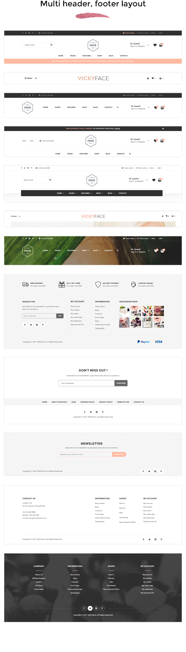 SNS Vicky - Cosmetic WooCommerce WordPress Theme - 5