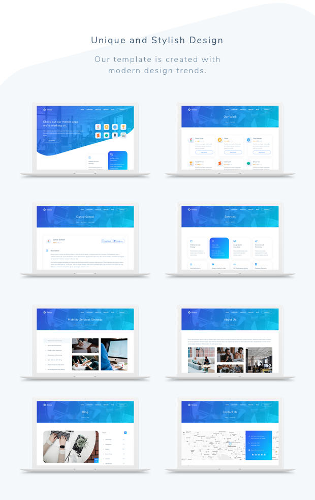 Beapp - Mobile App Development Agency HTML5 Template + RTL Support - 2