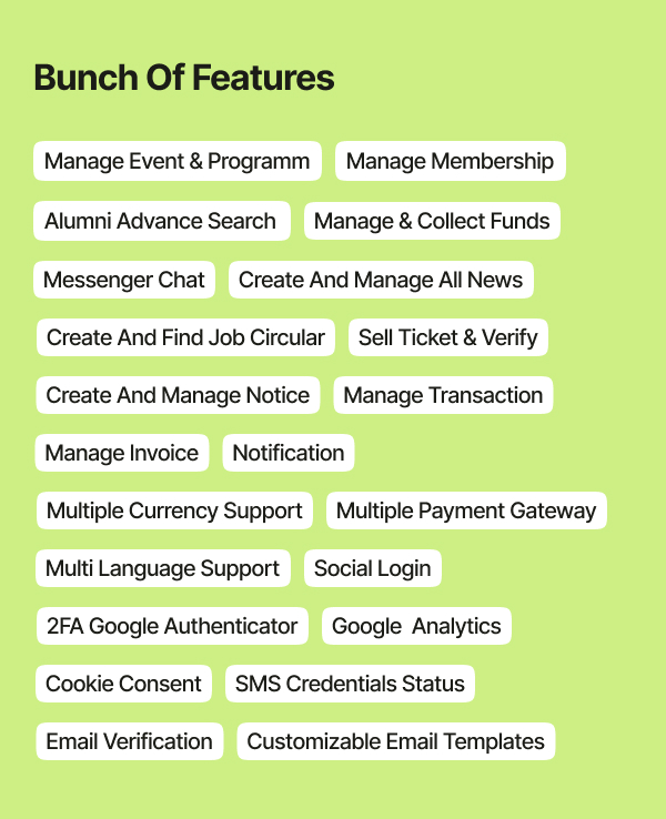 Zaialumni - Alumni Association Laravel Script. - 4