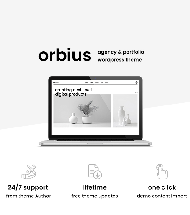 Orbius - Creative Agency and Portfolio Theme