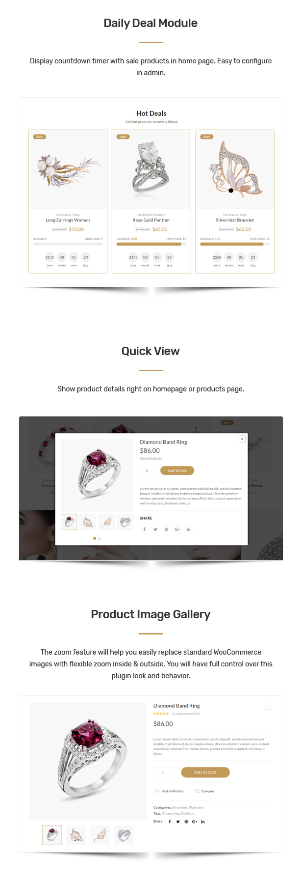 Corano - Jewellery Theme for WooCommerce WordPress