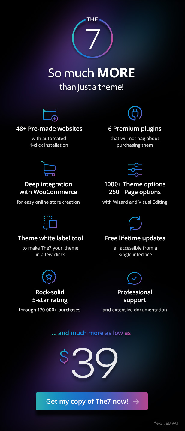 Themeforest the7 v3 5 0 download free pc