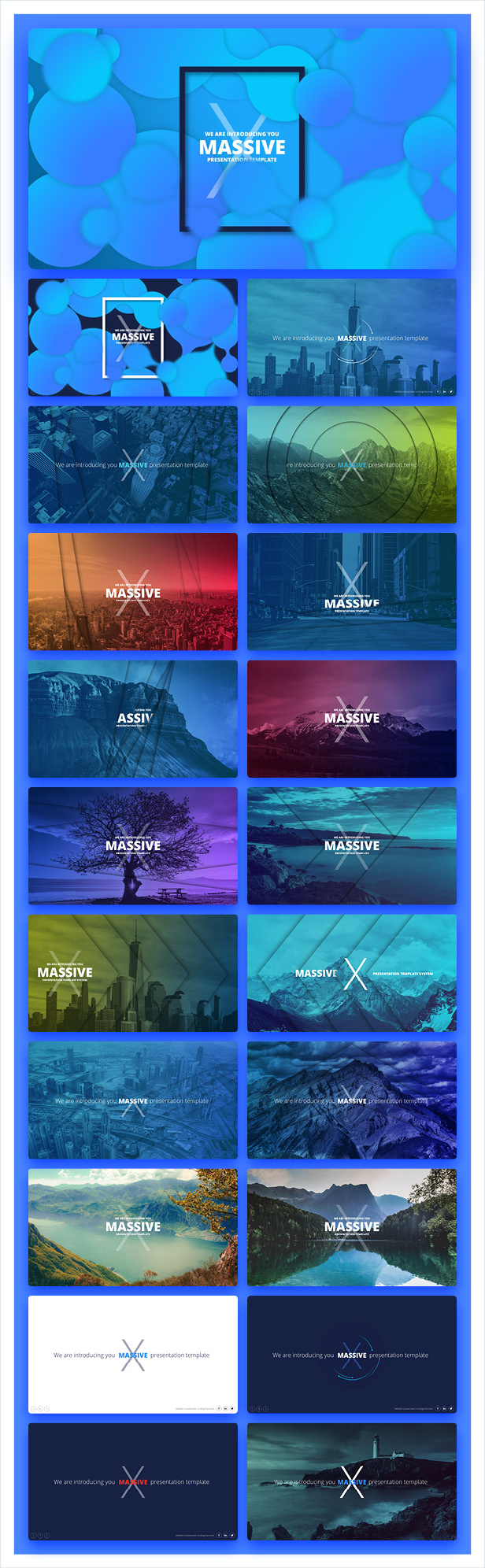 Massive X Presentation Template