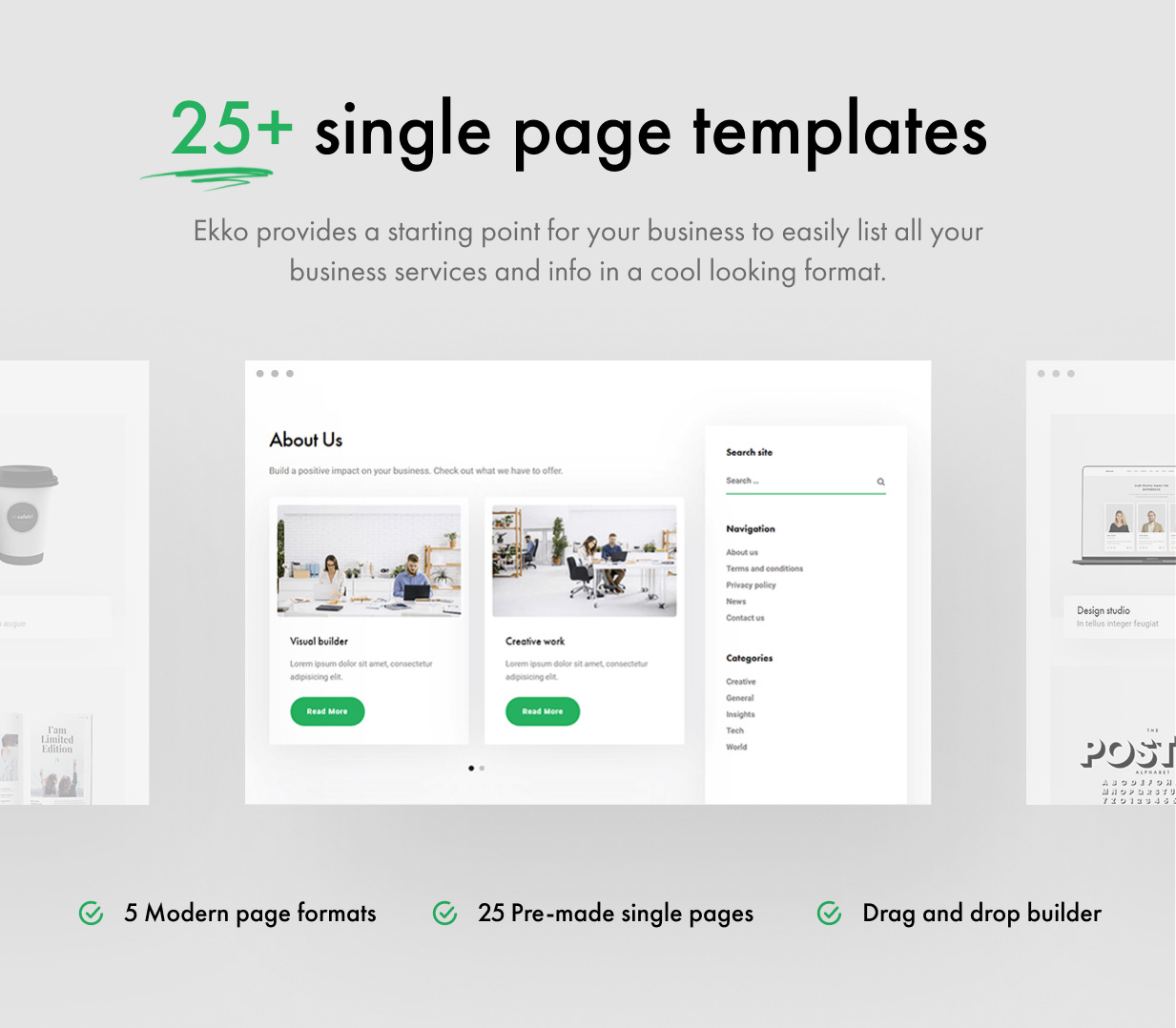 Ekko - Multi-Purpose WordPress Theme with Page Builder - 14