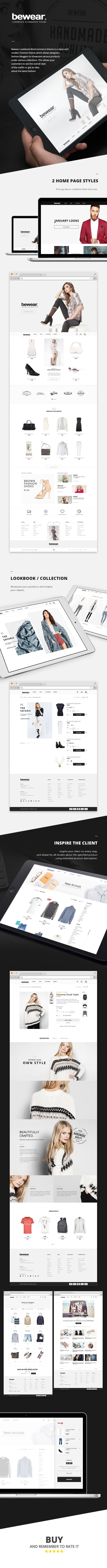 Bewear - Fashion LookBook WooCommerce Theme - 1