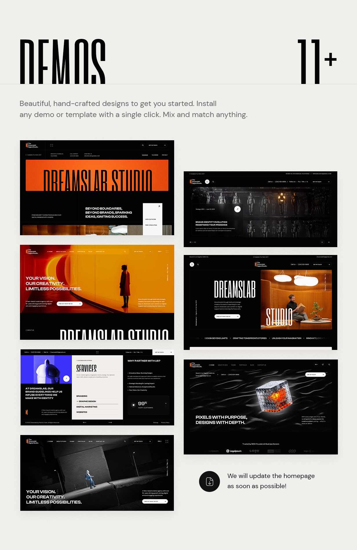 Dreamslab - Creative Portfolio & Agency WordPress Theme - 6
