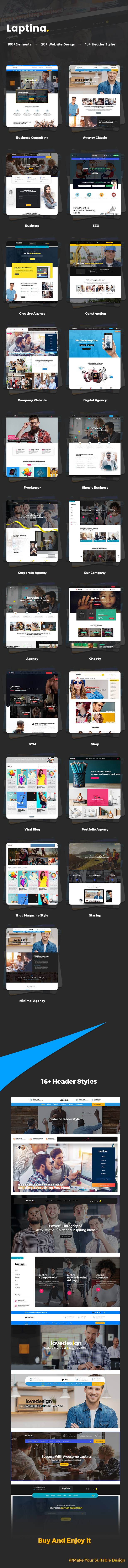 Laptina - Creative Multipurpose Template - 4