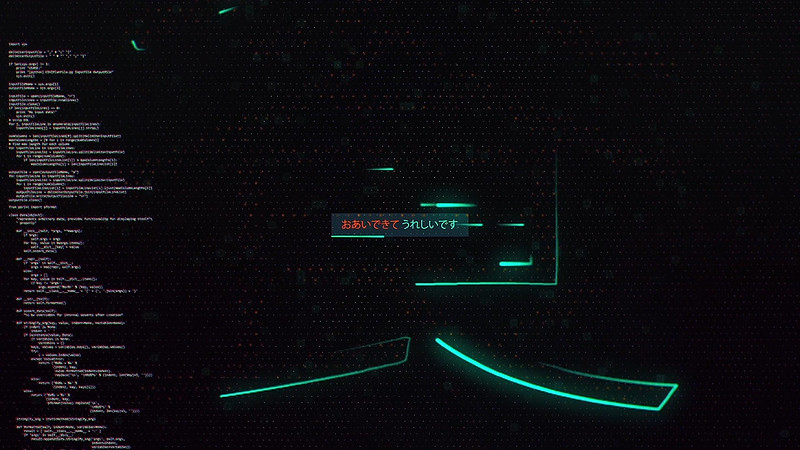 Cyberpunk Glitch Logo Reveal - 6