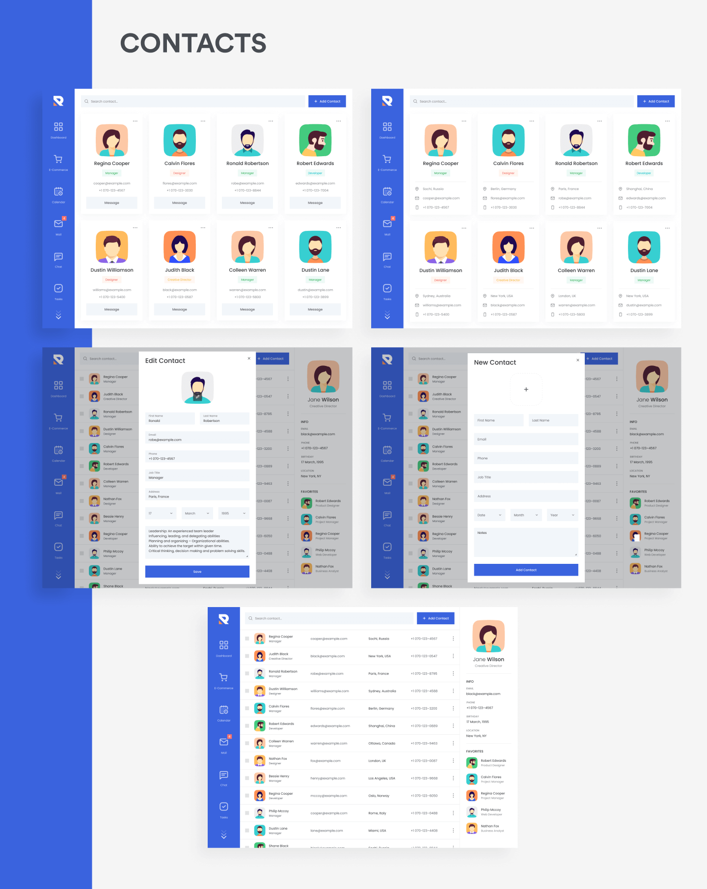 Rockster- dashboard