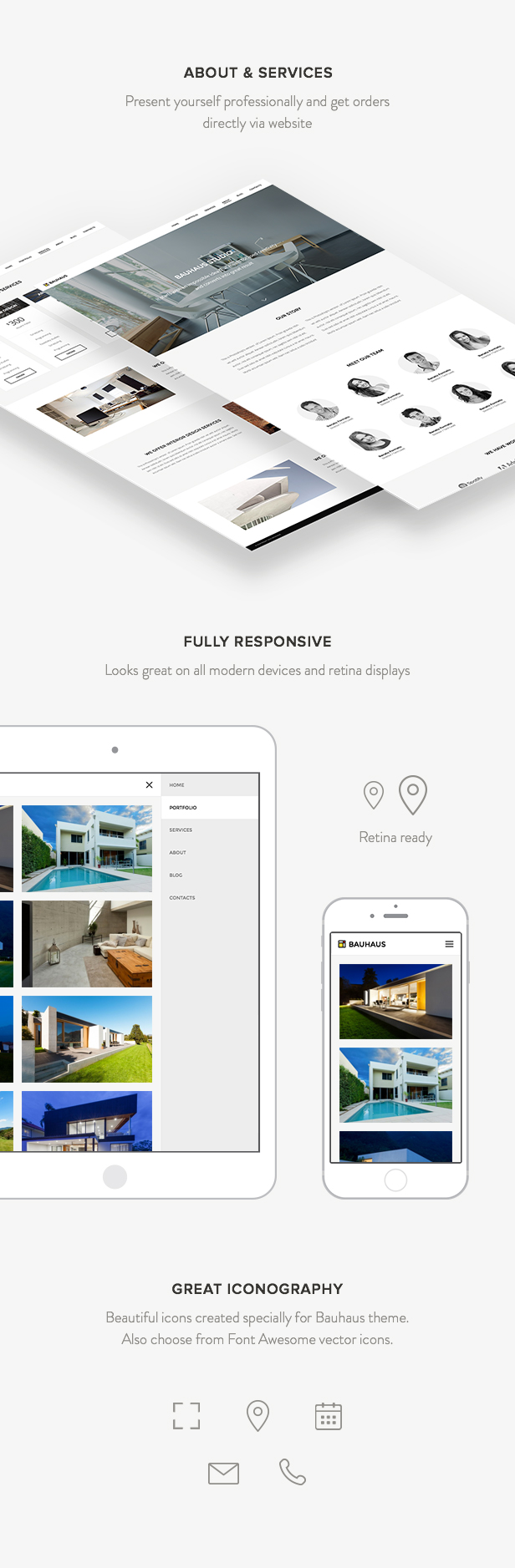 Bauhaus - Architecture & Portfolio WordPress Theme - 3