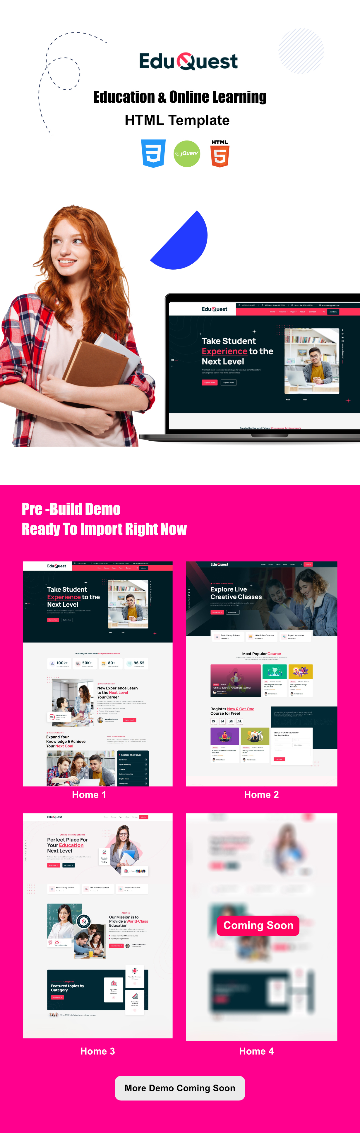 EduQuest LMS html Version