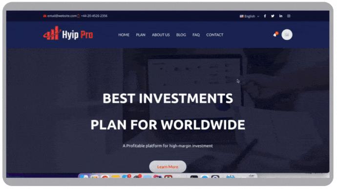 HYIP PRO - A Modern HYIP Investment Platform - 22