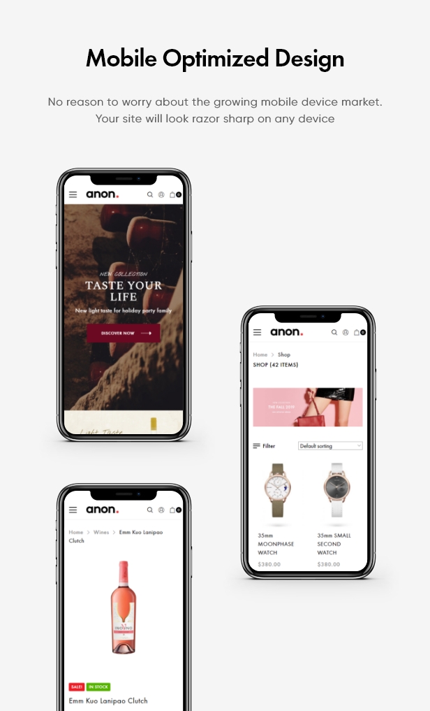 Anon - Multipurpose Elementor WooCommerce Themes - 8