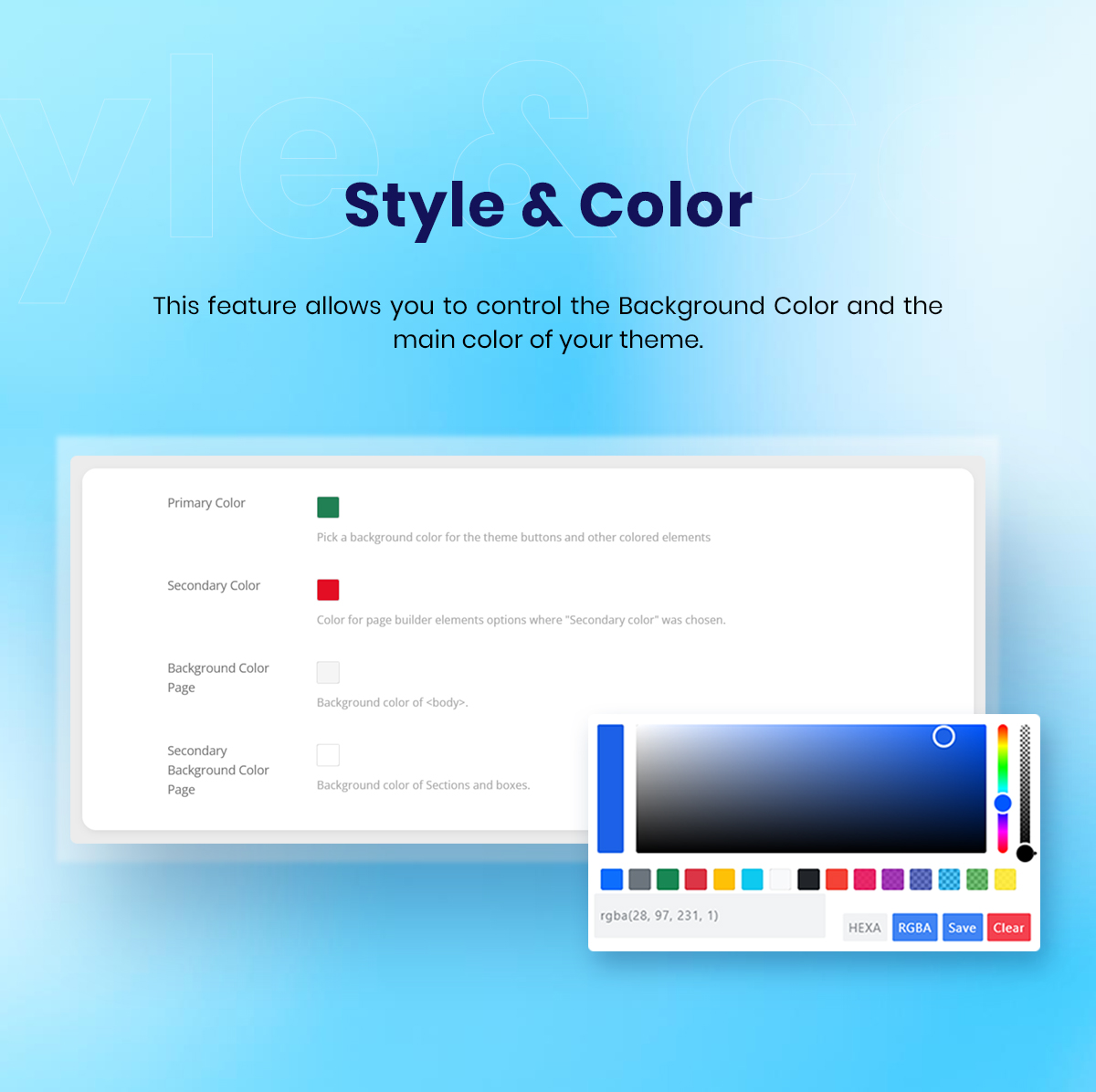 Barana Theme - OpenCart Live Drag and Drop Page Builder