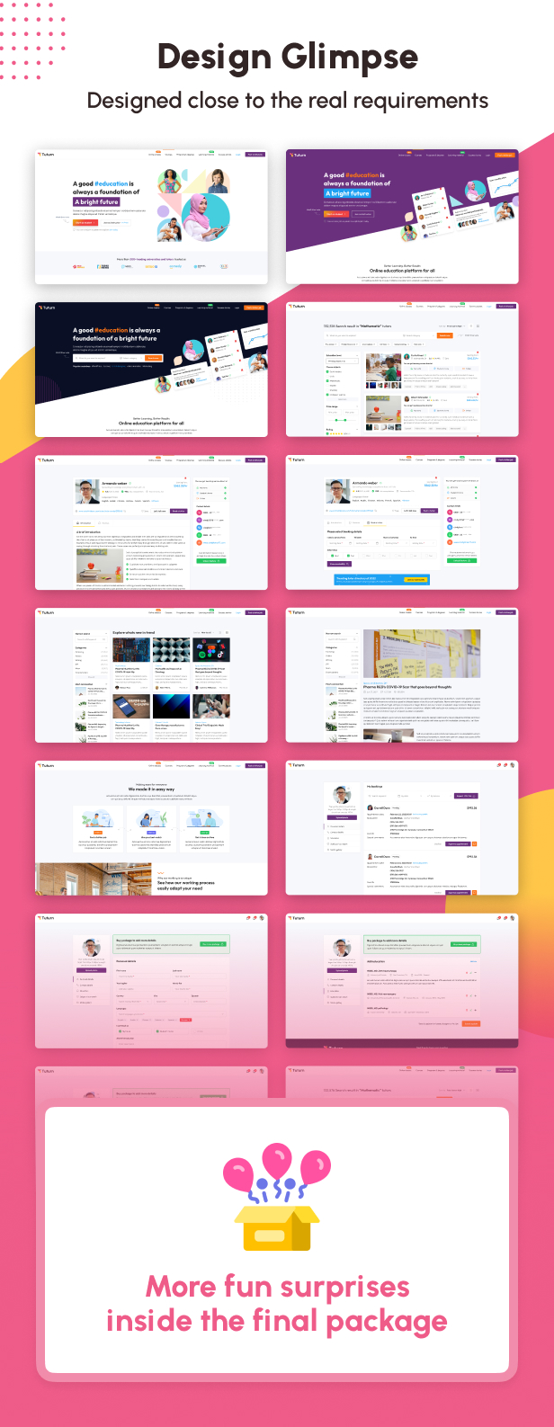 Tuturn - Online tuition and tutor marketplace HTML Template - 3