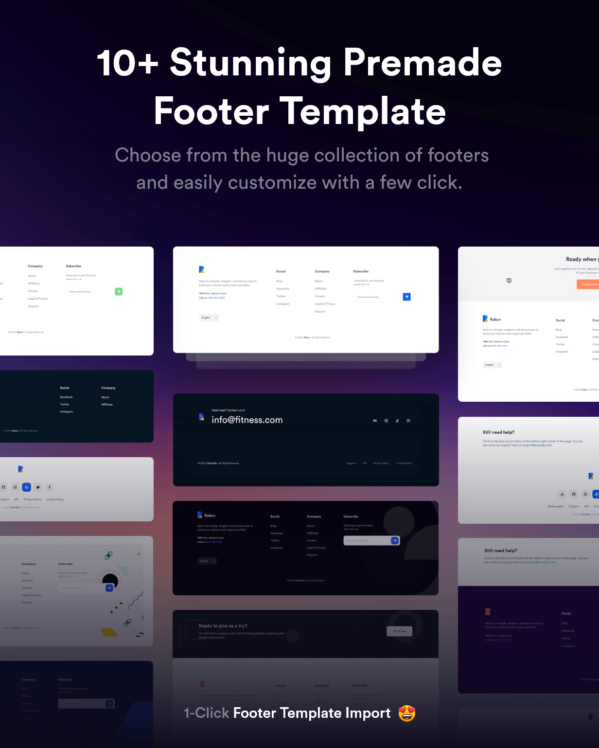 Rakon – Creative Multipurpose Landing Page HTML5 Template - 14