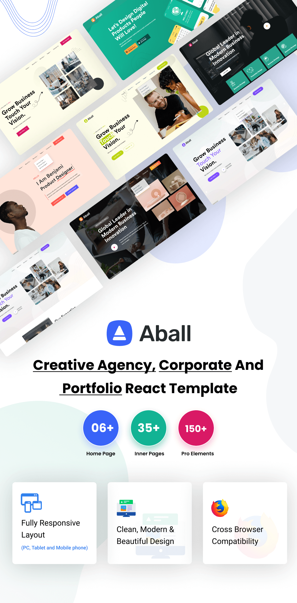 Aball - Creative Agency React Template