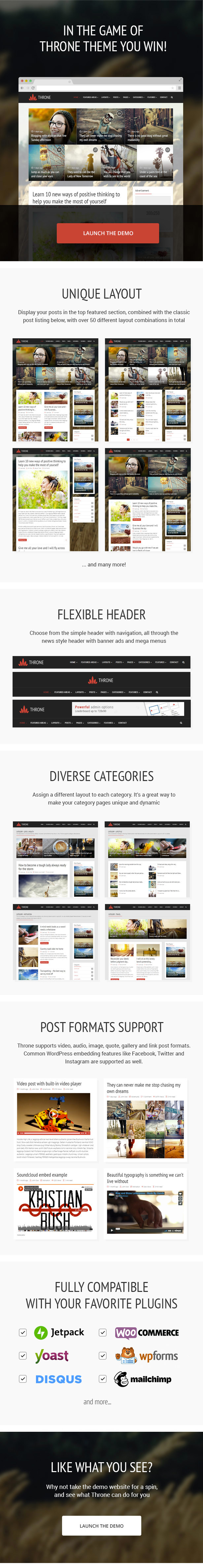 Throne - Personal Blog/Magazine WordPress Theme - 1