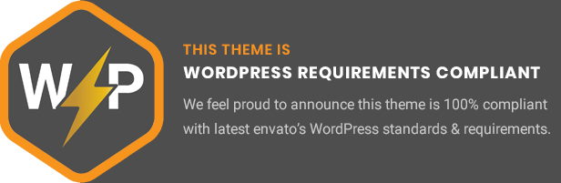 WordPress Requirements Compliant Education WordPress theme