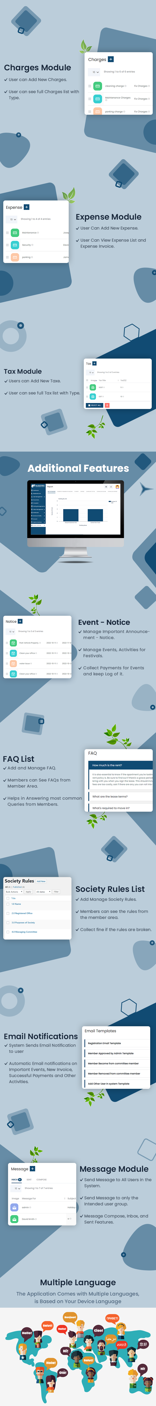 Housing association management software and app