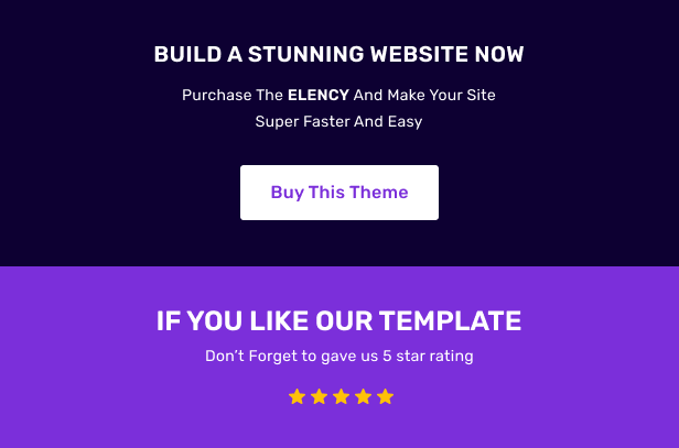 Elency HTML Template