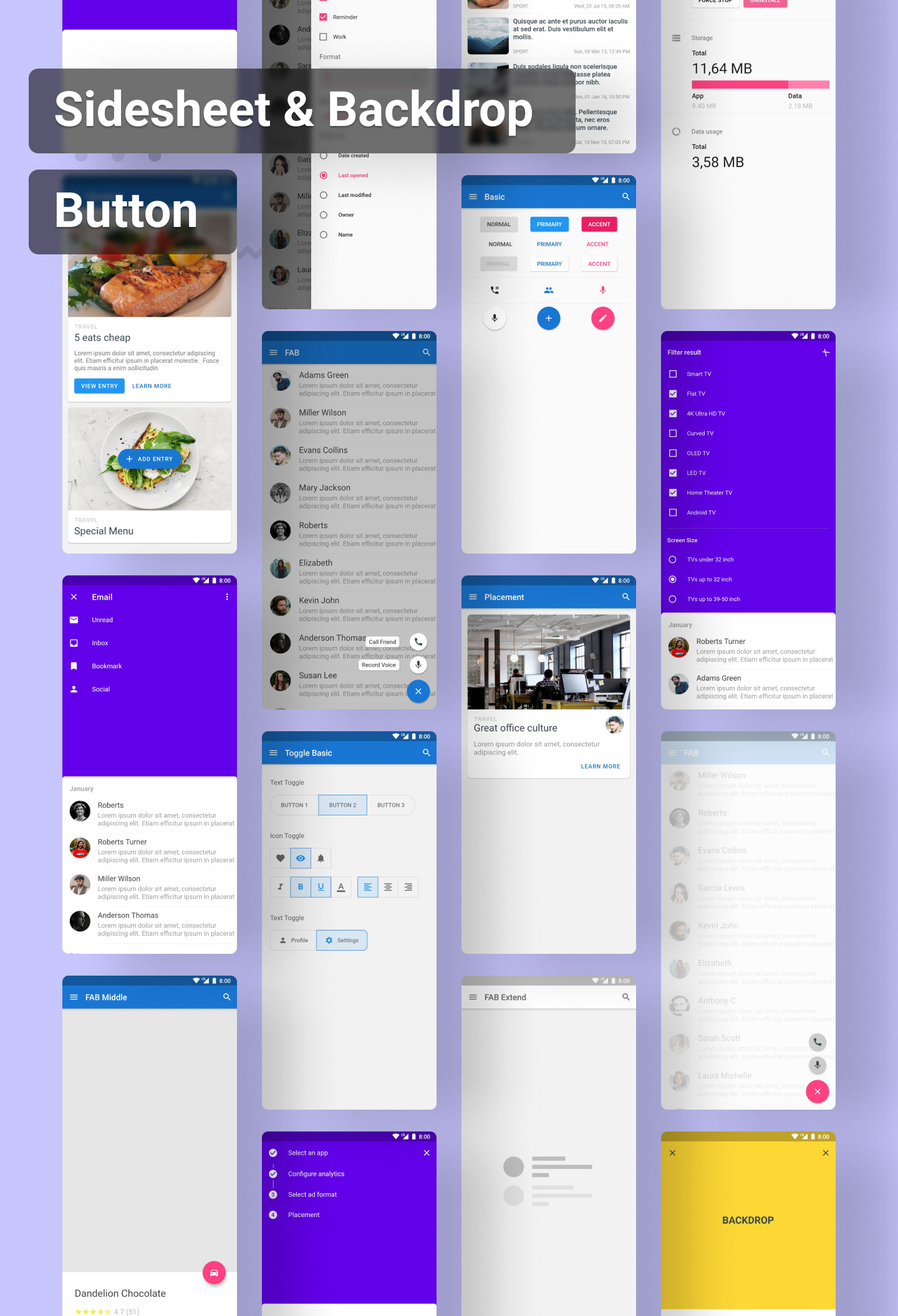 MaterialX Flutter - Flutter Material Design UI 2.4 - 5