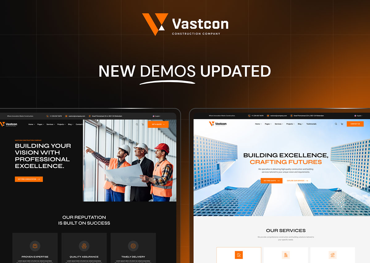 Vastcon - Construction & Building WordPress Theme - 5