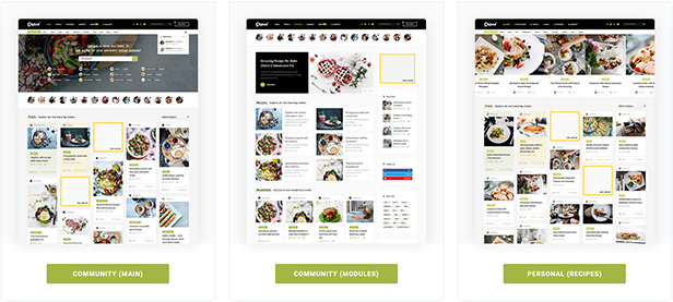 Qefood - Community Sharing WordPress Theme - 1