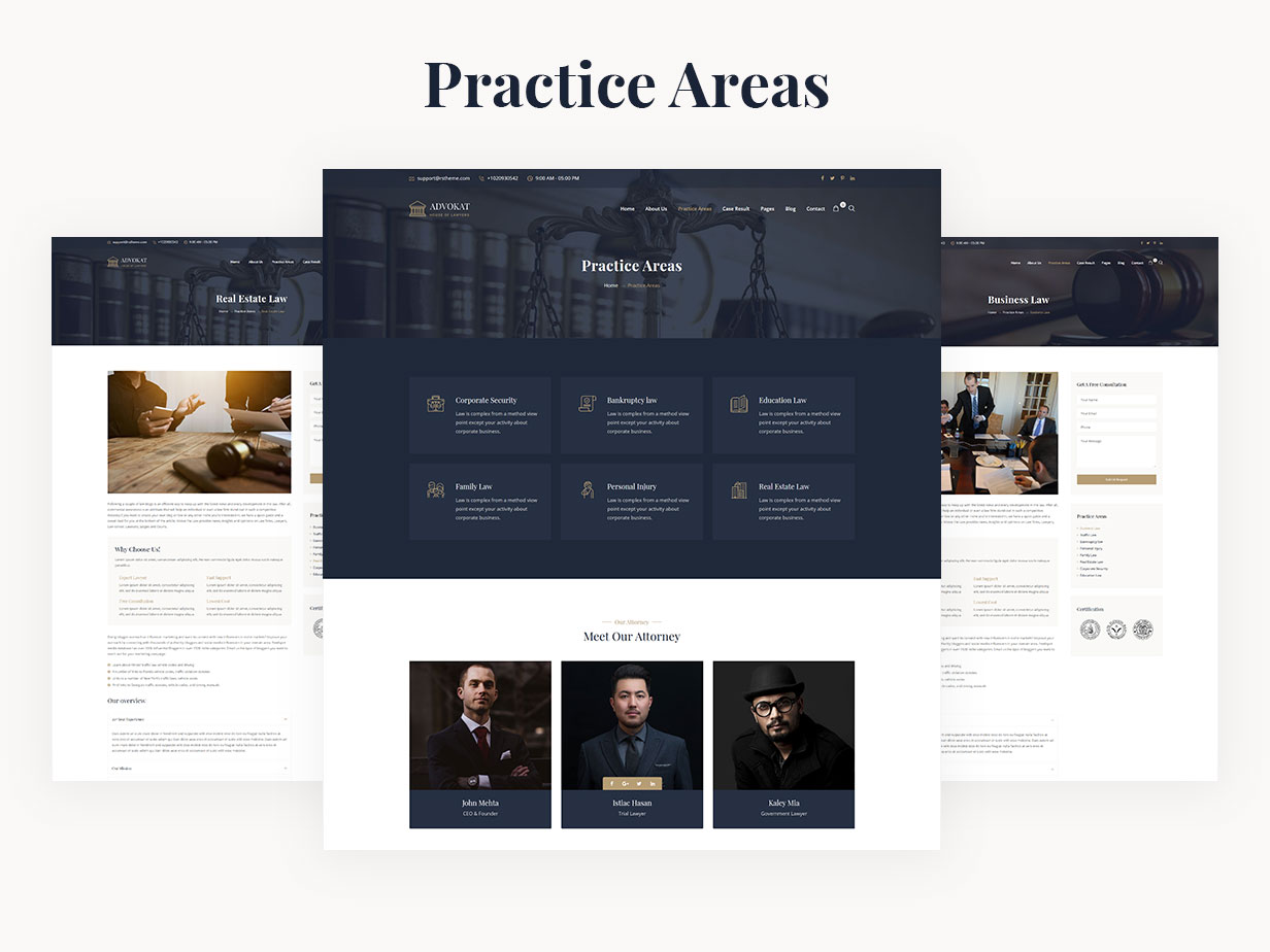 Advokat - Lawyer & Law Firm WordPress Theme - 13