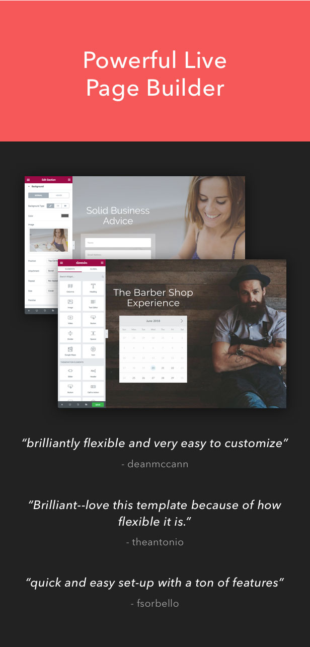 Entrepreneur - Booking for Small Businesses WordPress Theme - 10