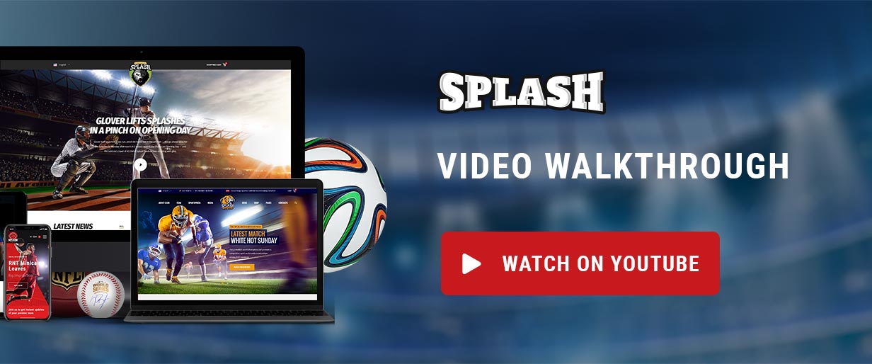 Splash - Sport Club WordPress Theme for Basketball, Football, Hockey by  StylemixThemes