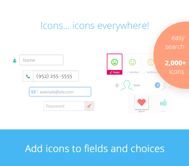 Gravity Forms icons